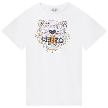 Vestido KENZO blanco para niña